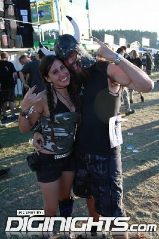 Bartred y ssaarriittaa en el Summer Breeze 2010
