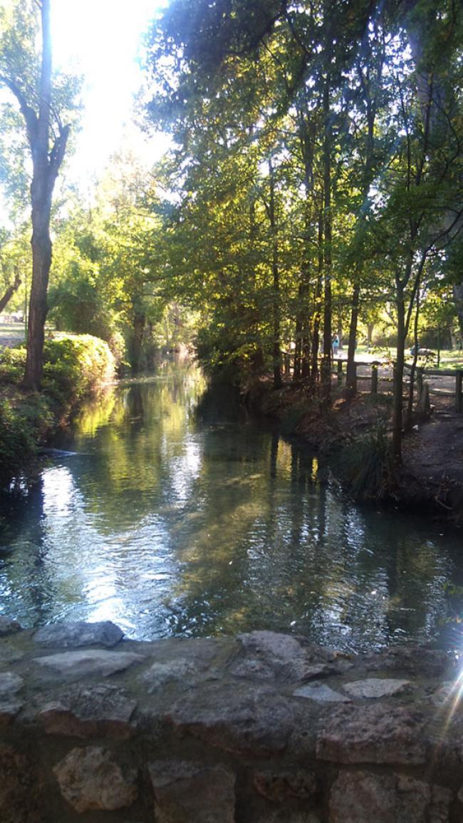 Riachuelo desde el puente