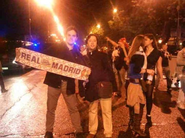 Puck y Lopintan en Cibeles