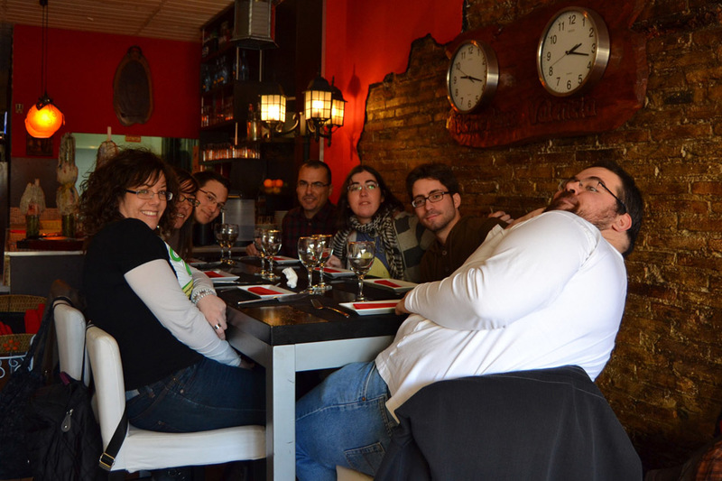 KDD Valencia 11-02-2012 la comida
