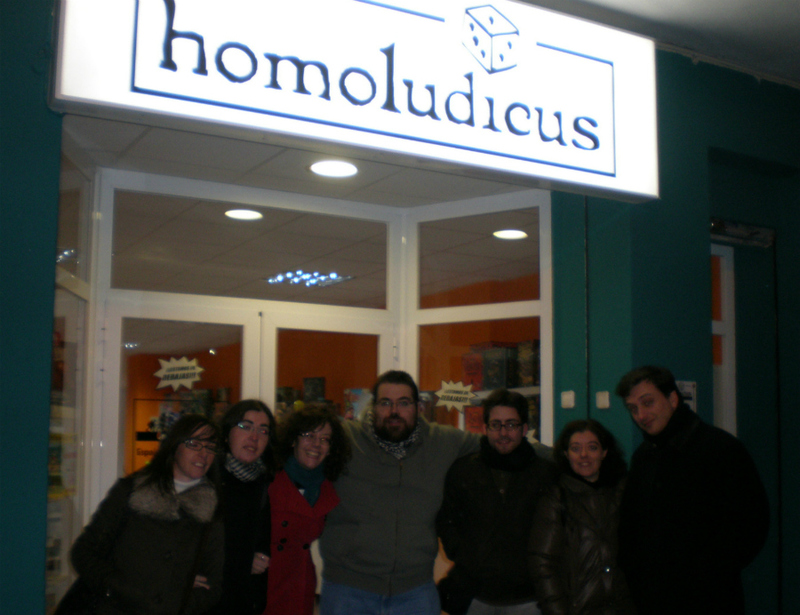 KDD Valencia 11-02-2012 En la puerta de Homo Ludicus