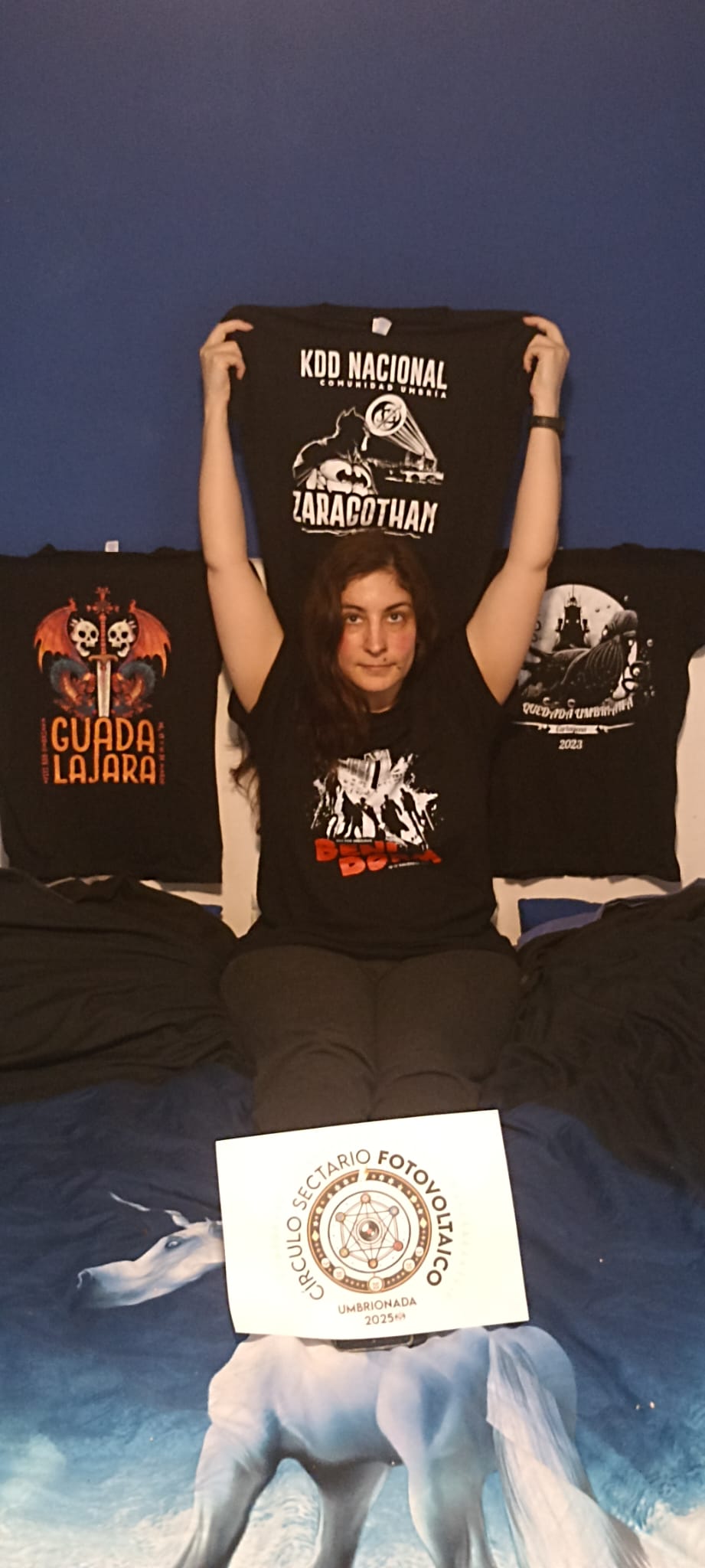 20. Con N camisetas de diferentes KDD’s oficiales de Comunidad Umbría, siendo N el número de semanas de juego