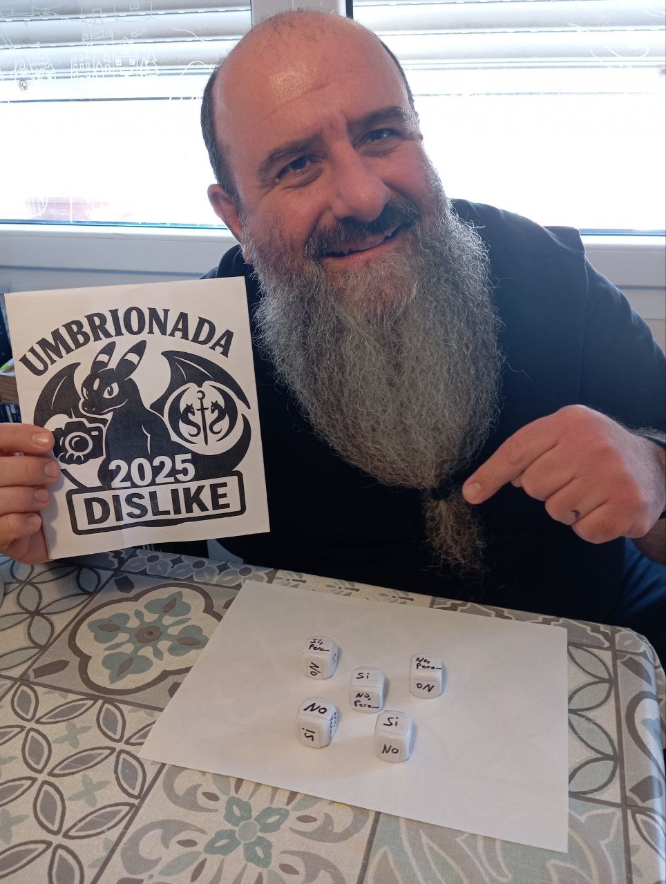 88 - Con un dado de la suerte de Hamleto.