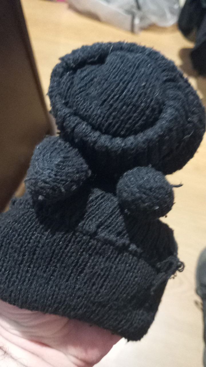 Vídeo 7. Conversando con un muñequito hecho con guantes de invierno.