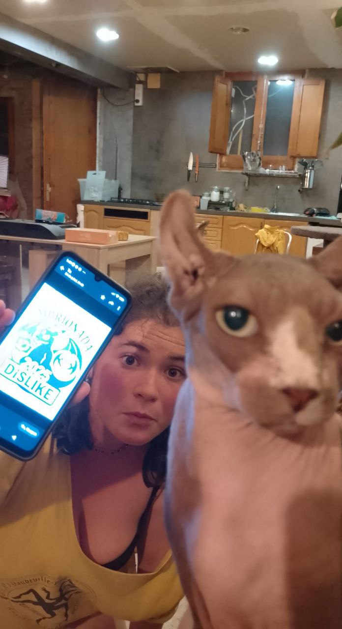 23. Como si un animal estuviera haciéndose un selfie contigo detrás.