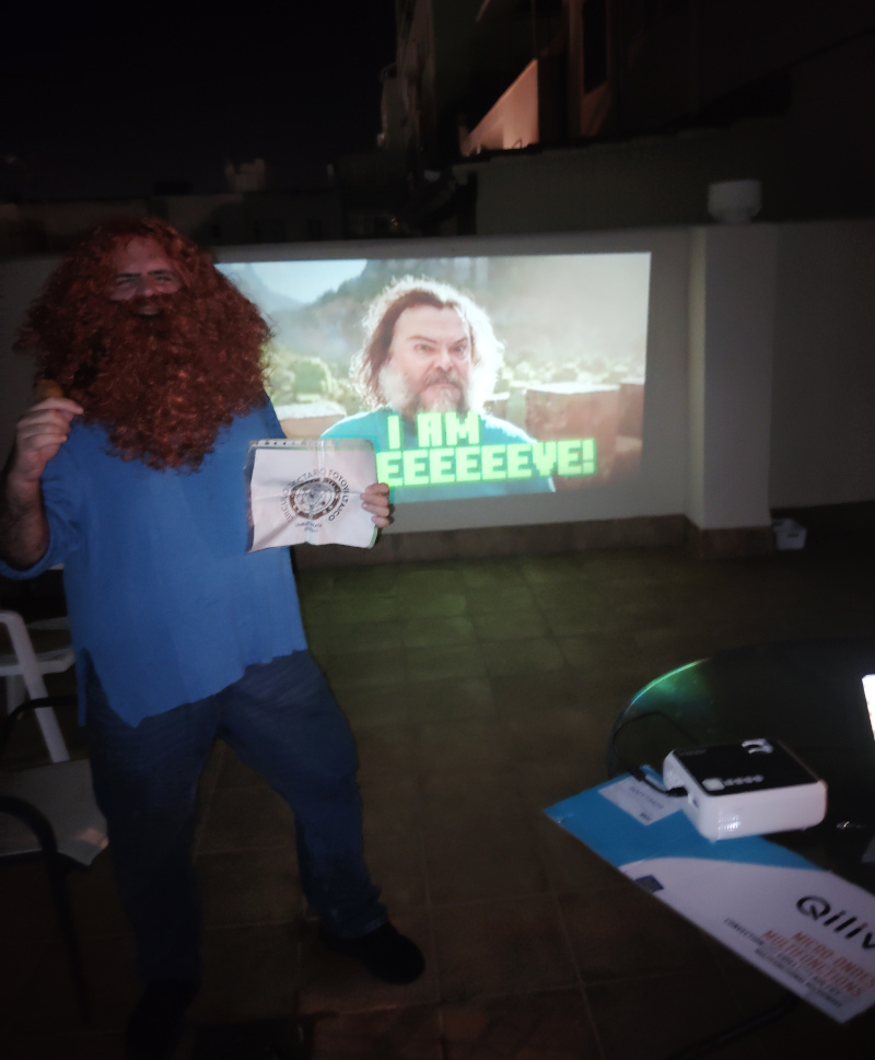 41 - En una proyección tipo Block Party Edition de la película 