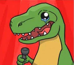 Prueba 071_Disfrazado de dinosaurio en un parque infantil