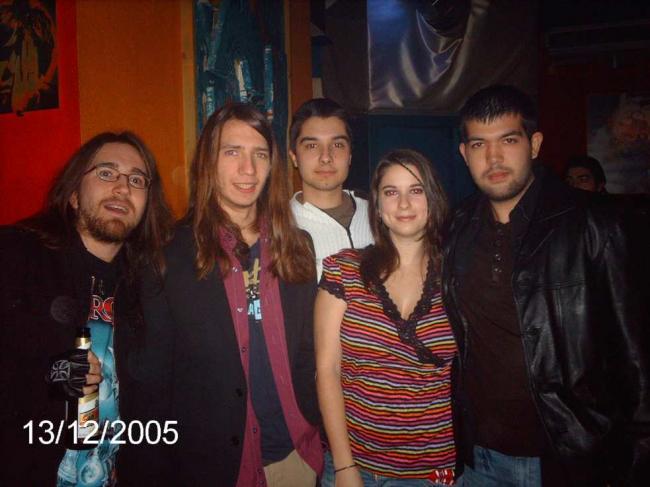 Kouran y yo vestidos decentemente :P