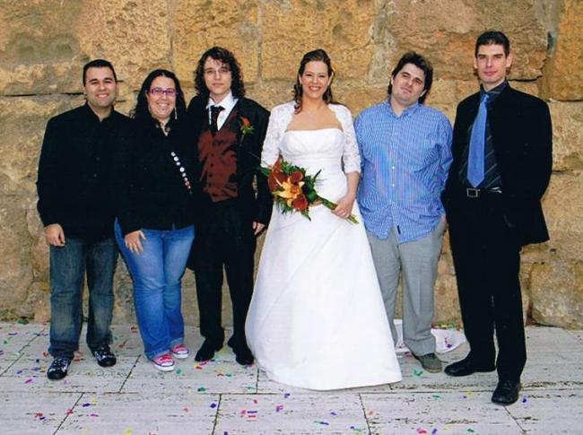 la boda!! el frente tàrraco al completo!!