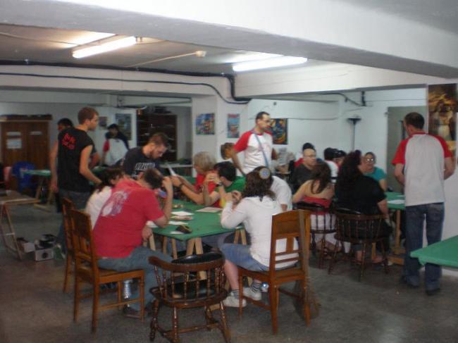 jugando en el Continental I