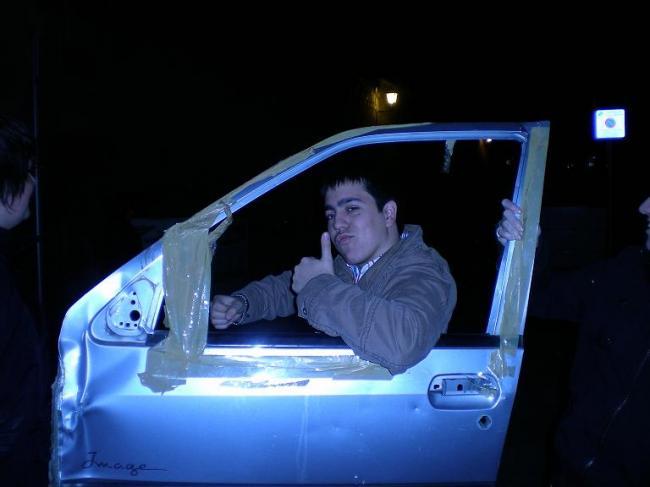 No tengo coche, pero puerta sí!