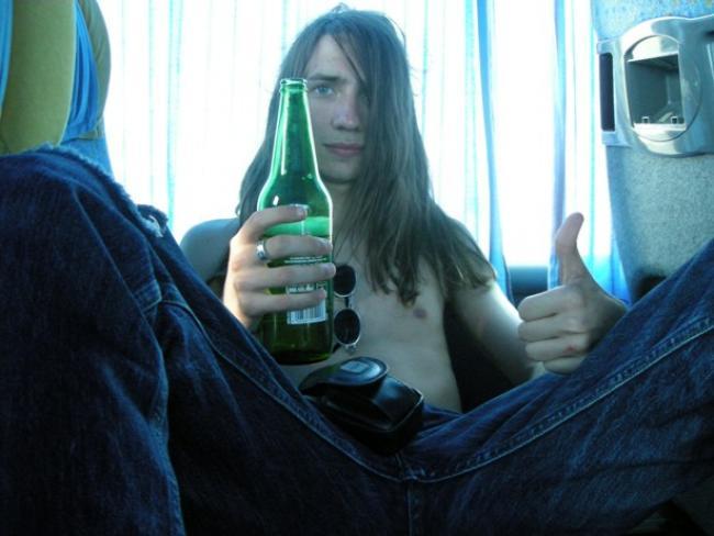 Ya algo cocido en el autobús