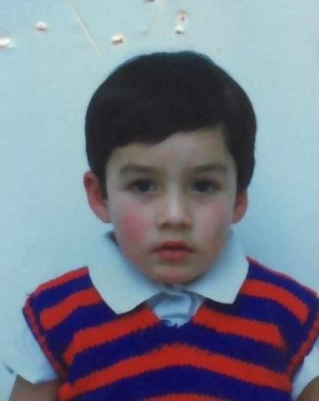 Andres, un niño muy serio ¿no?