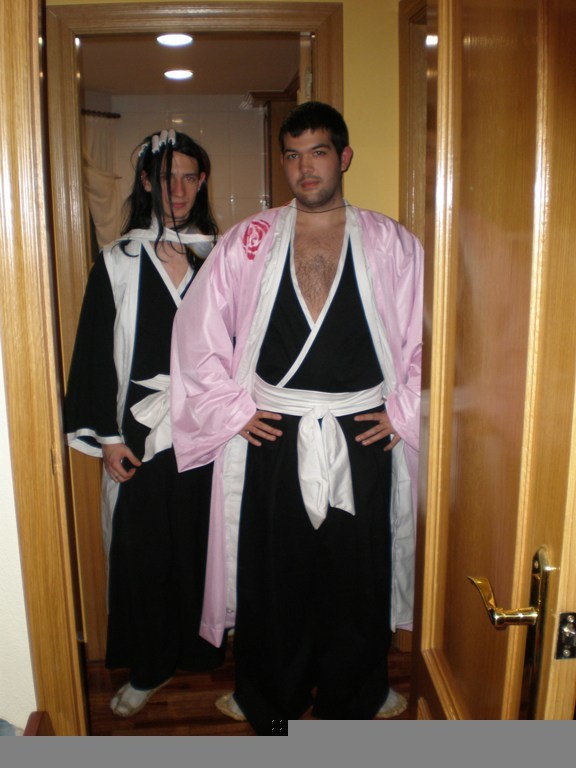 Byakuya Kuchiki y Shunsui Kyoraku