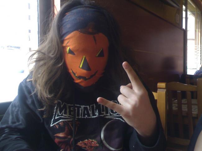 En el bar frikeando XD