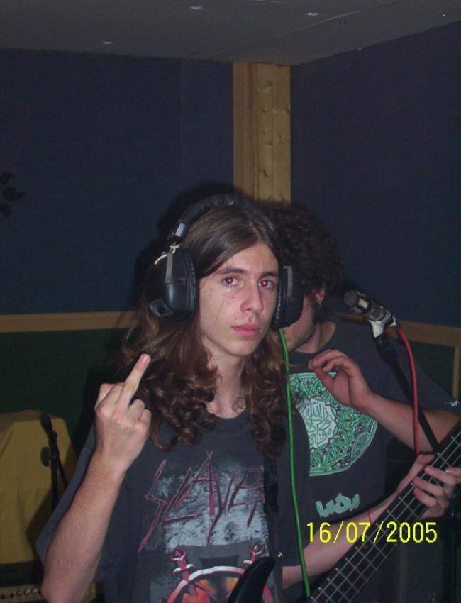 Acabo de encontrar esta foto, que grande.