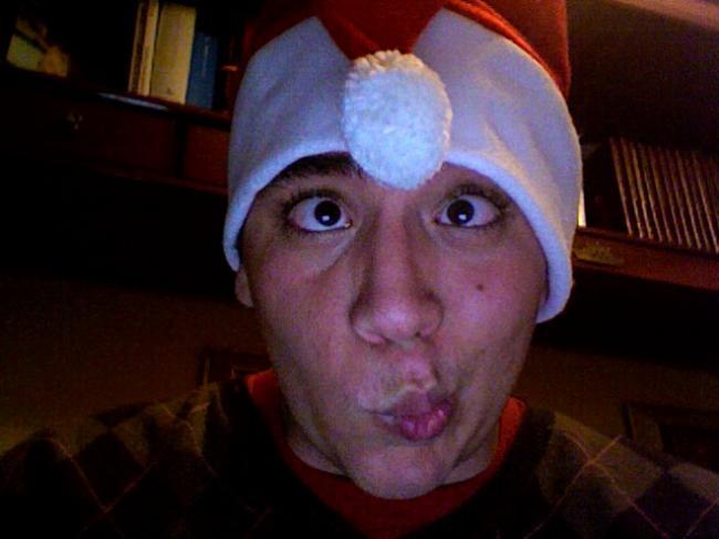 Haciendo el tonto en Navidad