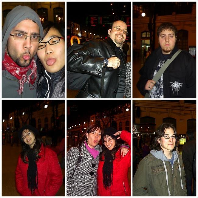 Momentos de la despedida