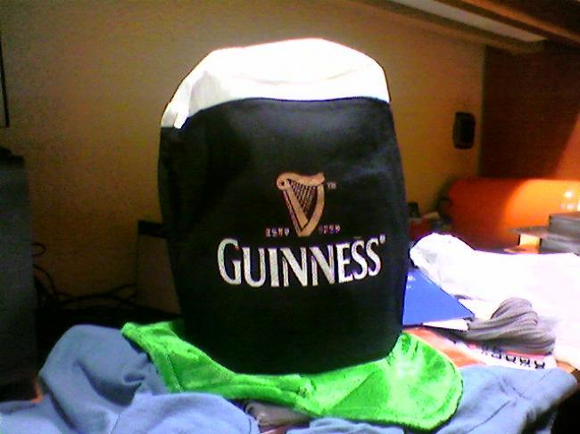 El gorrito que dan por San Patrick