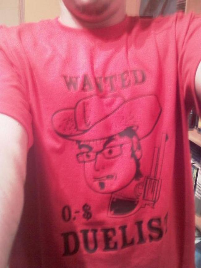 Mis regalos más tardíos de cumpleaños - Camiseta con mi careto