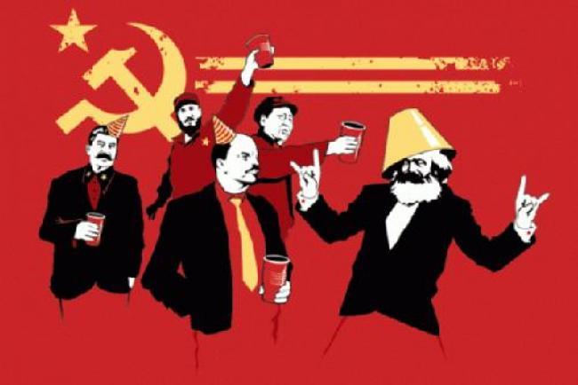 Marx y sus locas fiestas comunistas