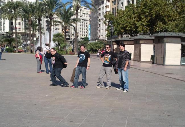 XI KDD Valenciana. En la plaza del ayuntamiento. 