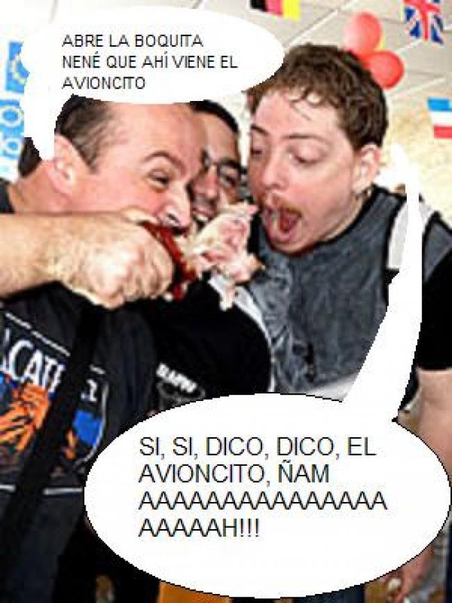 Abre la boca, nené, nené
