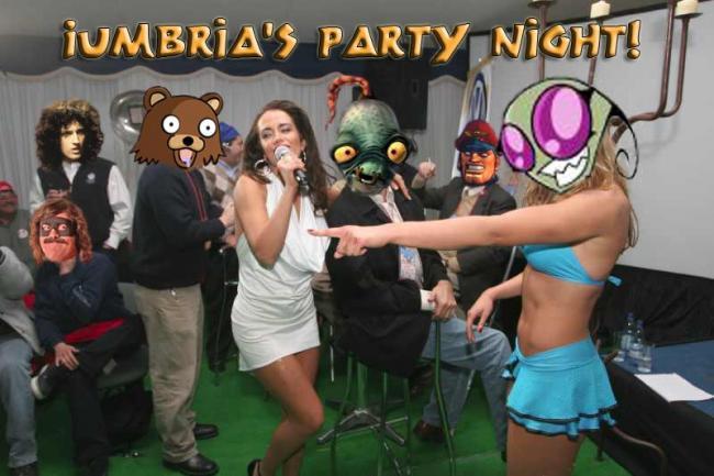 La fiesta noctámbula del chat!