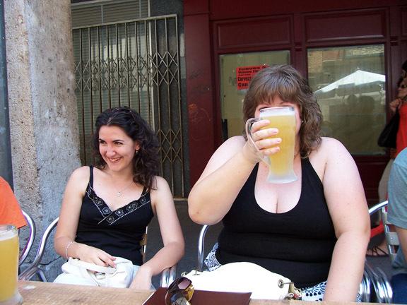 la mujer cerveza