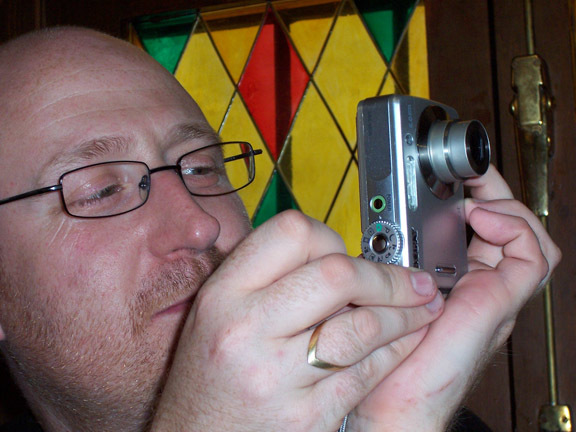 fotografiando a la sección porno