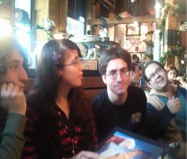 XII KDD Valenciana. Esperando la comida. (2)