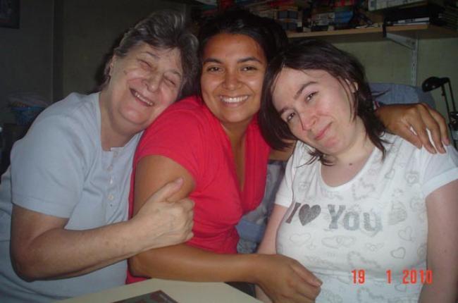 Gaia Lau y mamá