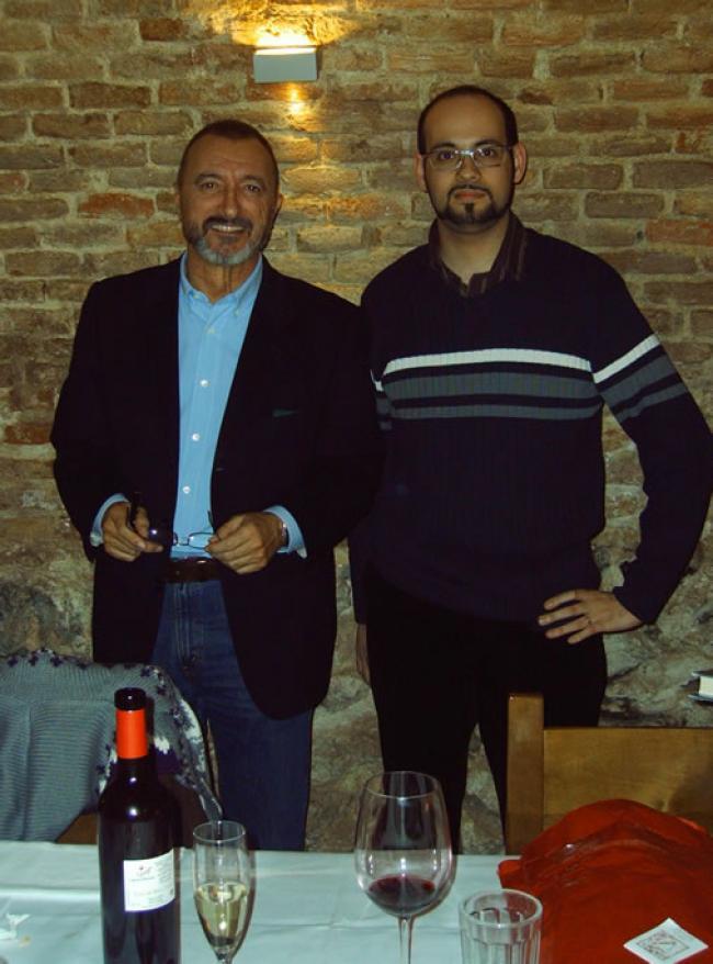 Targul con Arturo Pérez-Reverte (1)