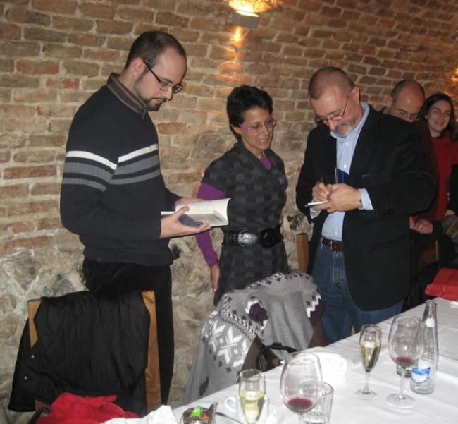 Targul con Arturo Pérez-Reverte (2)