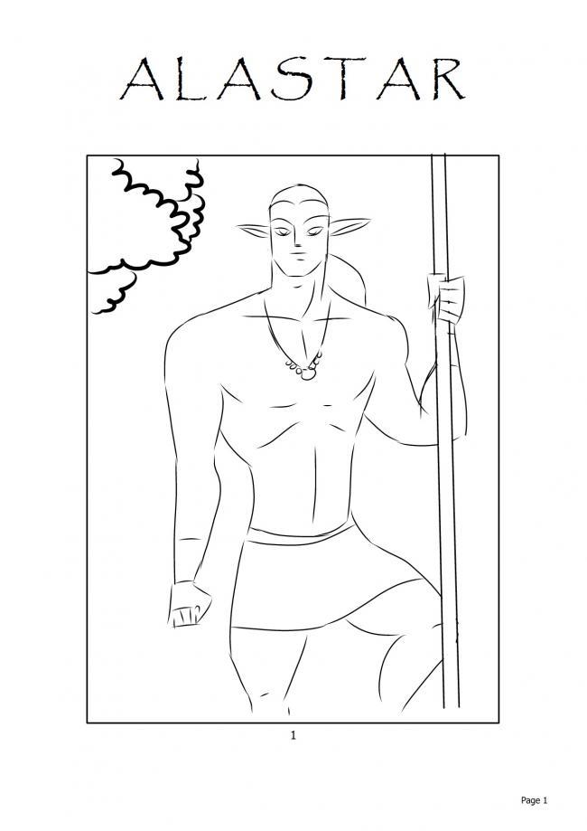 Personajillo de partida de D&D