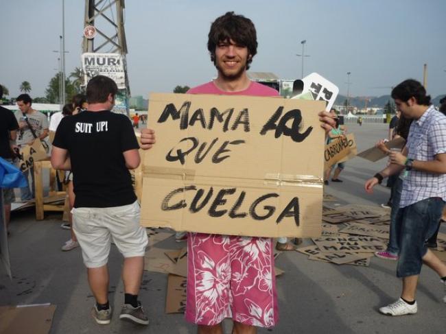 Sopa pasó por Murcia para dejar un mensaje