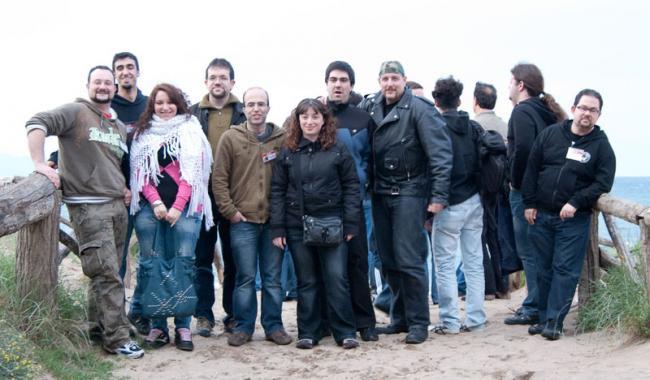 Primera foto de grupo