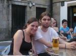 Laulau y Albos de visita por Santiago