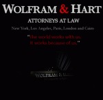 Wolfram & Hart, porque no hay nada que de más miedo que un abogado del Infierno xD