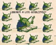 Sybill lidera un ejercito de Goblins