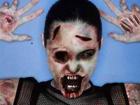 Angelina Jolie Zombie por Willframa