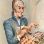 Sir Galahad vende salchichas en panecillo
