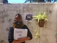 58. Disfrazado/a de Mr. T con un cartel donde ponga: 