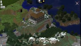 23. Recorriendo en Minecraft el interior de un modelo de la mansión de la Herencia Maldita