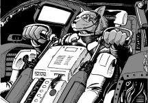 Carlos es un hombre lobo... in spaaace!