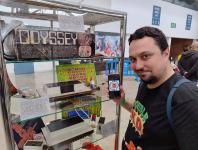 15. Con una consola Magnavox Odyssey