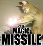 Cast Magic Missile (Dragón Novato)