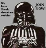 We have darck chocolate cookies