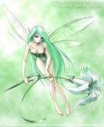 Hada verde ^^ Típico sí, pero muy mona >.<