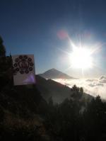 44.- Vista del Teide.